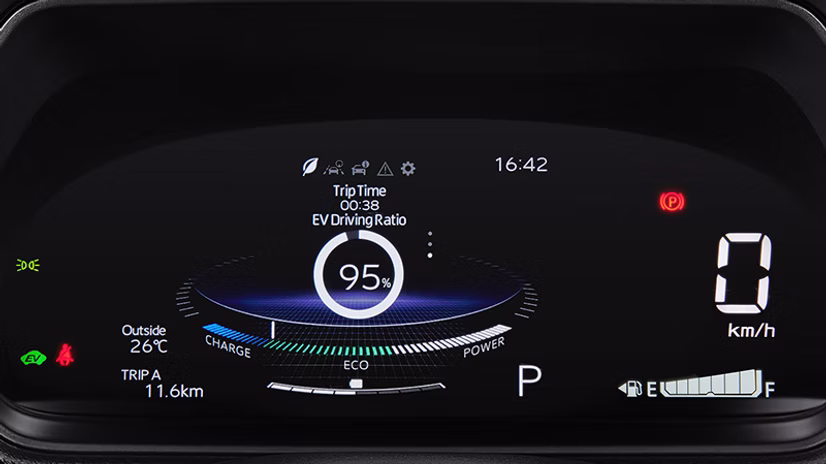 all-new-yaris-corss-hybrid-speedometer
